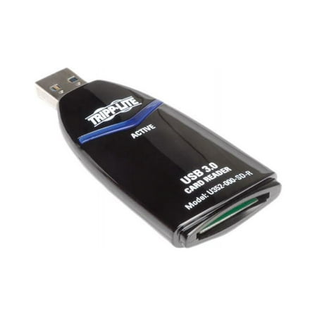 UPC: 0037332173485 | Tripp Lite USB 3.0 SuperSpeed SDXC Memory Card Media Reader/Writer (U352-000-SD-R)