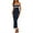 Navy blue, variant on Off Shoulder Womens Strapless Bodycon Dress Contrast Color Party Tube Maxi Dresses