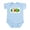 Sky Blue, variant on CafePress - Irish Jamaican 1 Body Suit - Baby Light Bodysuit, Size Newborn - 24 Months