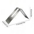 thumbnail image 3 of Ohmyroo Stainless Steel Coffee Filter Holder V-Shaped Filter Paper Storage Rack for Home Cafe Countertop Organizer, 3 of 7