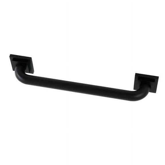 16 in. Claremont Grab Bar with 1.25 in. O.D, Matte Black