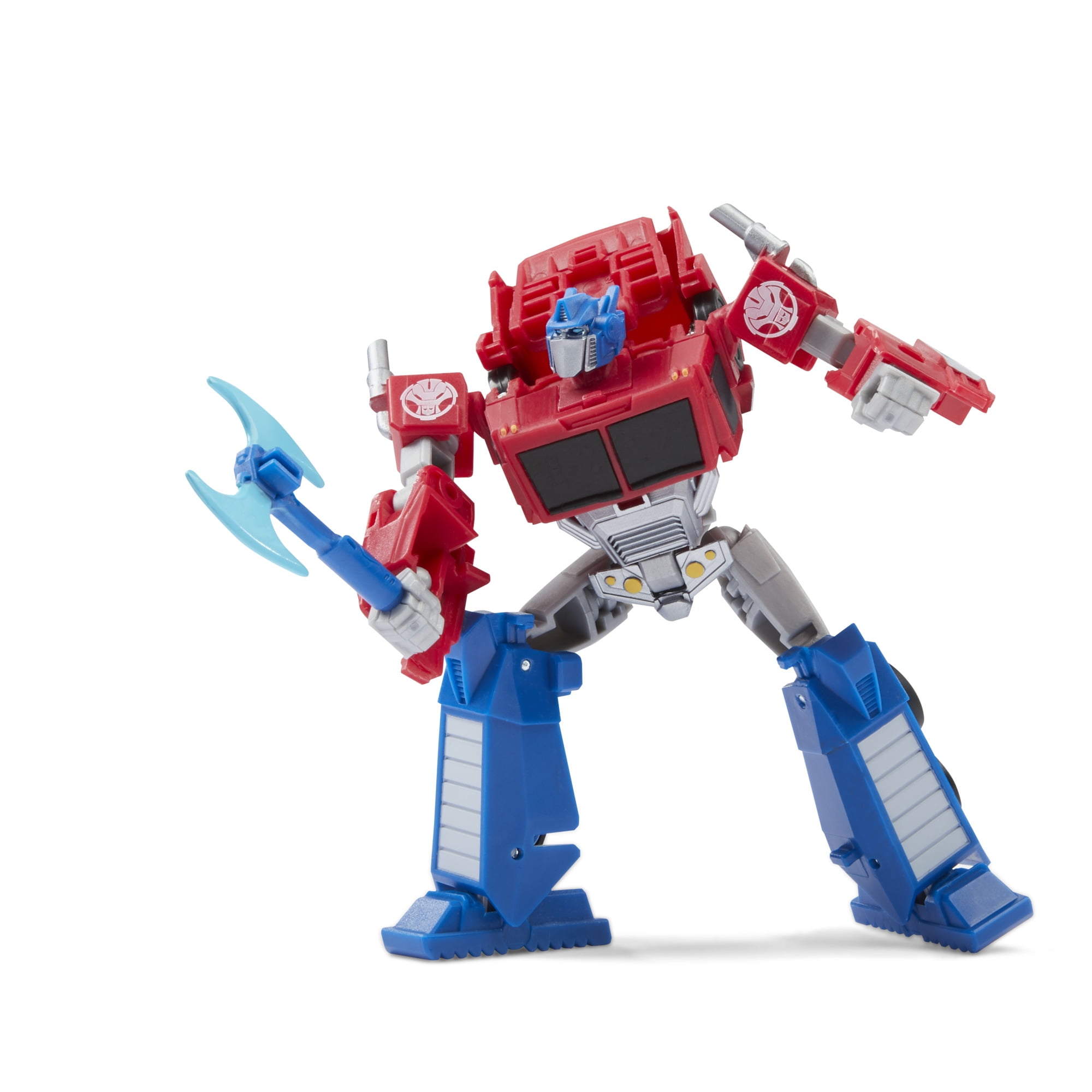 Transformers Toys EarthSpark Deluxe Class Optimus Prime Action Figure