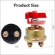 thumbnail image 4 of Universal Forklift Excavator-Marine Battery Disconnect Switch with Lock Bracket Power Cut Off Batter, 4 of 5