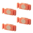 thumbnail image 1 of Yuarrent Paquete de 4 organizadores de cables de pared autoadhesivos para auriculares, soporte para cables de teclado, enrollador de cables de Electrodomésticos Naranja Yuarrent HA062807-02, 1 of 6