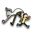 thumbnail image 2 of Alfiler esmaltado Collectibles Rick and Morty de 5 cm con caja exclusiva, 2 of 4