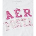 thumbnail image 2 of Aeropostale - Playera adornada con logo de lentejuelas para mujer, blanca, extragrande Aeropostale  Camiseta adornada, 2 of 2