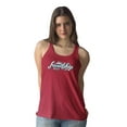 thumbnail image 2 of Friendship Day Italic Text Racerback Tank Women -Image by Shutterstock, Female Medium, 2 of 4