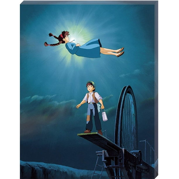 Download Ensky Studio Ghibli Castle In The Sky 366 Pc Artboard Canvas Jigsaw Puzzle 12 X 9 3 Walmart Com Walmart Com
