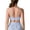 Sky Blue, variant on Arlun Womens Soft Strappy Sports Bras Thin Padded Spaghetti Straps Gym Workout Sleeveless Crop Tank Tops Solid Color Stylish Backless Bralettes for Running and Fitness Yellow XL