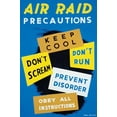 thumbnail image 1 of Air Raid Precautions-Fine Art Canvas Print (20" x 30"), 1 of 1