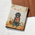 thumbnail image 5 of Happy Thanksgiving Newfoundland with Turkey Pumpkins Autumn Vibes Travel Passport Wallet Newfie Dog Lover Gifts PU Leather Passport Holder Cover - 12018, 5 of 5