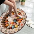 thumbnail image 4 of TIELUTT Easter Bunny Carpet Soft Area Rug for Living Room Bedroom Modern Abstract Floor Thick Blanket Large Area Rug for Living Room Thick Throw Soft Knit Throw Blanket Light Throw Blanket for Summer, 4 of 8