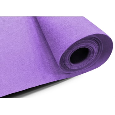 Eovea - Acrylic Felt Fabric - 72" Inch Wide -1.6mm Solid Thick Felt Fabric by The Yard - Craft Supplies - Sewing, Cushion and Padding, DIY Arts & Crafts, Cloth (Lavender, 2 Yard)