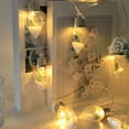 thumbnail image 5 of LmnLft LED 1.5m 10-Light Christmas Tree String Lights, Warm White Indoor & Outdoor Decoration Lights, 5 of 6