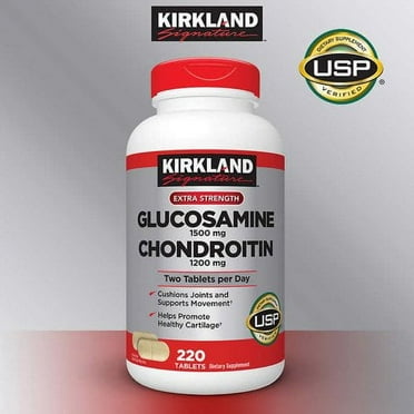 Kirkland Signature Glucosamine & Chondroitin, 220 Tablets