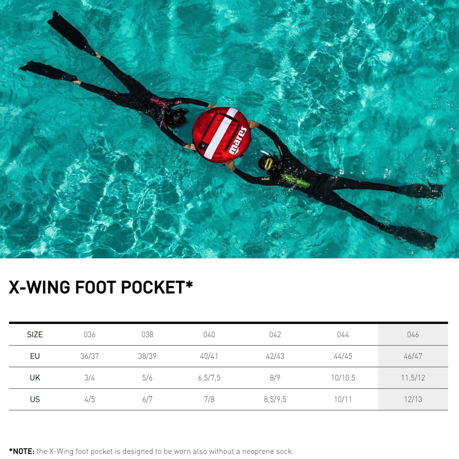 Mares X-Wing Pro Freediving Spearfishing Fins
