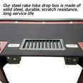 thumbnail image 5 of GSE Games & Sports Expert Casino Table Steel Rake Toke Drop Box with Money Bill Slot for Poker, Blackjack or Other Casino Games Table, 5 of 8