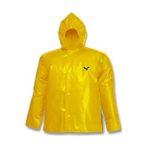 Tingley X-Large Gold 31" Iron Eagle® 10 mil Polyurethane And Nylon Waterproof Jacket With Front Snap
