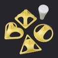 thumbnail image 4 of KAKOWELY 4Pcs Plastic Dumpling Wrapping Molds Creative Dough Press Tool Kitchen Accessory for Home Restaurant,2.56"X2.56"X3.94", 4 of 5