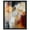 Black Frame, variant on Earth and Fire III Shadowbox Print Modern Abstracts by Art Remedy, Black Frame, 30 x 36
