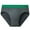 Dark Gray, variant on Underwear for men Mesh Bulge Pouch Briefs Mens Low Rise Bikini Stretch Comfort Colorful