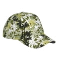 thumbnail image 3 of Kdxio Unisex Hawaii Palms Pattern Baseball Cap Unisex Washed Classic Adjustable Hat, 3 of 8