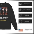thumbnail image 6 of US Army Be All You Can Be Long Sleeve T-shirt American Flag Military Veteran DD 214 Patriotic Armed Forces Licensed, 6 of 7