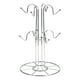 thumbnail image 1 of Estante de secado de tazas con 8 ganchos para tazas, escurridor de árboles, soporte elegante de Metal para encimera, 1 of 9