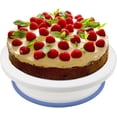 thumbnail image 4 of Plato giratorio para tartas: soporte giratorio ligero y antideslizante para decorar glaseado, pasteles, galletas, cupcakes, tartas de cumpleaños, 4 of 5