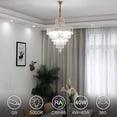 thumbnail image 4 of Sailstar G9 LED Light Bulbs, 4W (40W Equivalent), 5000K Daylight, 400 Lumens, 120V, 6-Pack, T4 Ceramic Bi-Pin Base for Chandeliers, 4 of 8