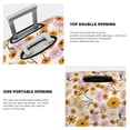 thumbnail image 3 of Susaid Boho Flowers Print Elastic Washable Suitcase Cover with Hidden Zipper, Fits 18-32 Inch Luggage for Protection During Travel-Small, 3 of 7