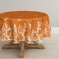 thumbnail image 1 of Fall Tablecloth x Rectangular Thanksgiving Autumn Harvest Orange Wild Flowers Table Cover for Party Picnic Dinner Decor, 1 of 6