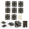 thumbnail image 2 of KAKOWELY 250pcs Professional Closing Spring Hinges Mini Metal Hinge with Screws,0.71"X0.63"X0.16", 2 of 5