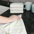 thumbnail image 3 of RITZ Pebble Cotton Terry Bar Mop Kitchen Towel, 16x18, Set of Four, Spring, 3 of 5