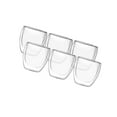 thumbnail image 1 of 6x Tasses à Café en Verre Double Paroi 80ml Verre Résistant à la Chaleur Tasses à Café pour Cappuccinos de Café, 1 of 9