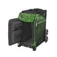 thumbnail image 4 of Zuca 18" Sport Bag - Green Screen with Flashing Wheels (Black Frame), 4 of 7