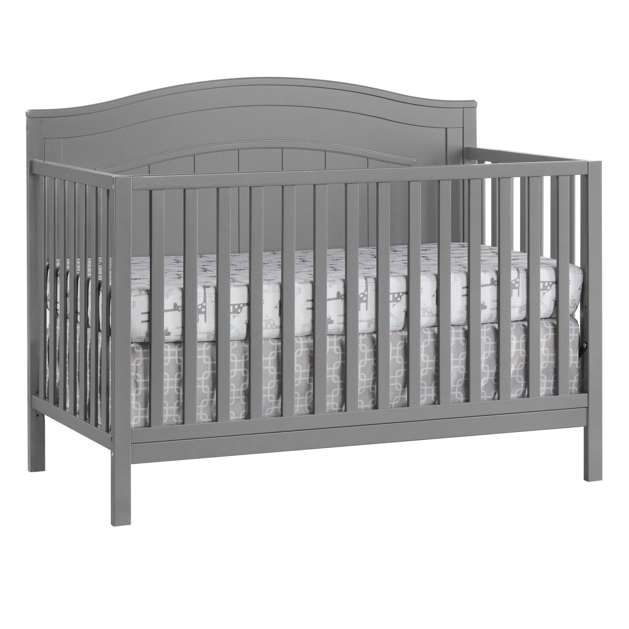 Oxford Baby North Bay 4-in-1 Convertible Crib, Dove Gray, GREENGUARD Gold Certified, Wooden Crib - image 5 of 12