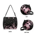 thumbnail image 3 of SEANATIVE Axolotl Toilet Paper Holder Cherry Blossom Round Paper Towel Organizer Bag Portable Hanging Tissue Holder with Zipper Easy to Clean Paper Cover Case Storage Bags, 3 of 7