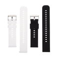 thumbnail image 1 of 2Pcs Silicone Strap Smartwatch Watch Band Decorative Watch Strap Replaceable Watchband, 1 of 8