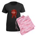 thumbnail image 5 of CafePress - A Product Of North Dakota Pajamas - Women's Short Sleeve Print T-Shirt and Pants Dark Cotton Pajama Set, 5 of 7