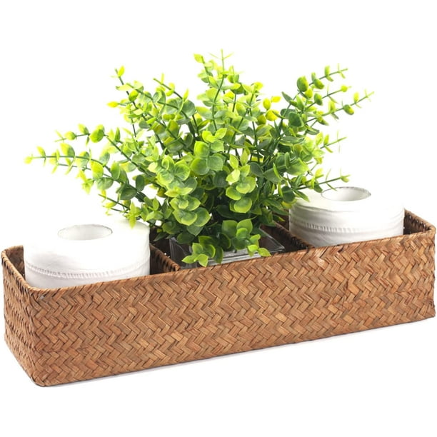 DabuLiu Toilet Tank Basket,Toilet Paper Basket, Bathroom Baskets for