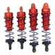 thumbnail image 4 of Amortiguador RC, Amortiguador De Resorte De Coche RC, Aleación De Aluminio, Presión De Aceite Ajustable, Piezas De Actualización De Alta Resistencia, Conducción Equilibrada, ANGGREK Rojo, 4 of 8