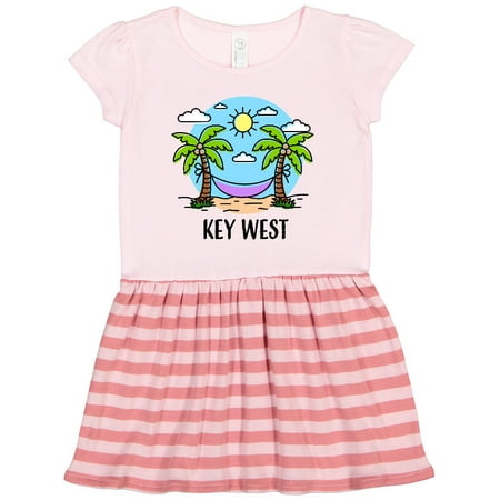 

Inktastic Summer Vacation in Key West Gift Toddler Girl Dress