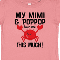 thumbnail image 4 of Inktastic Mimi and PopPop Love Me Boys or Girls Baby T-Shirt, 4 of 5