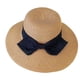 thumbnail image 1 of Sombrero de paja con circunferencia de 56-58 cm, sombrero con lazo, sombrero de protección solar, sombrero de verano, sombrero de playa con protección solar para mujer, parasol, sombrero, 1 of 5
