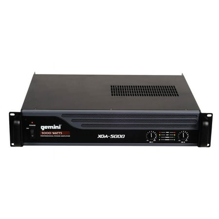 Gemini - XGA 5000W 2.0-Ch. Amplifier - Black