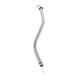 thumbnail image 2 of Tubo De Varilla De Nivel De Aceite, Tubo De Varilla De Nivel De Transmisión De Alta Dureza Cromado Plateado Estable Profesional 18-3/4 Pulgadas Para Coche Octpeak Stainless Steel Oil Dipstick Tube, 2 of 8