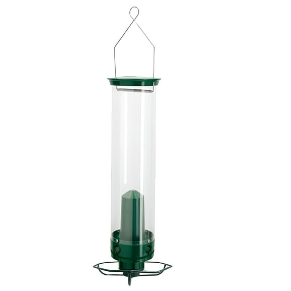 ACDANC Squirrel Proof Rotating Bird Feeder with Weight Activated Rotating for External Suspension - 5Lbs Feeder Capacity