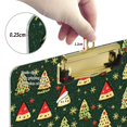 thumbnail image 6 of FORMRS Acrylic Clipboard with Low Profile Clip Standard A4 Letter Size, 12.5" x 9", Christmas Tree, 6 of 8