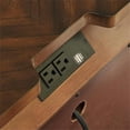 thumbnail image 4 of Home Square 2 Piece Solid Wood Nightstand Set with 3 Drawer in Brown Cherry, 4 of 8